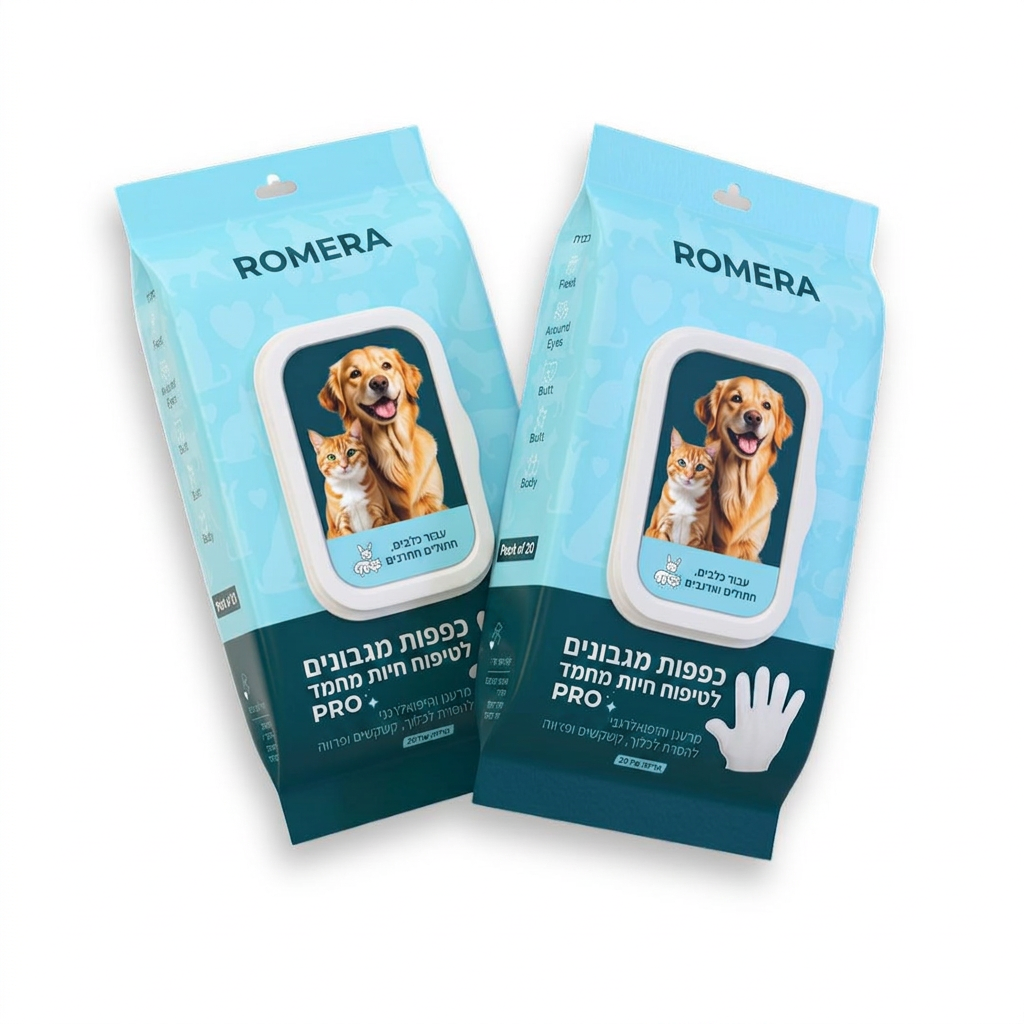 כפפות ניקוי לחיה מבית Romera